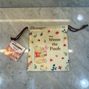 Disney Winnie the Pooh Floral Drawstring Bag
